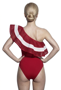 The Riviera Ruffle Bodysuit