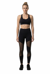 Sheer Panel Shaping Leggings